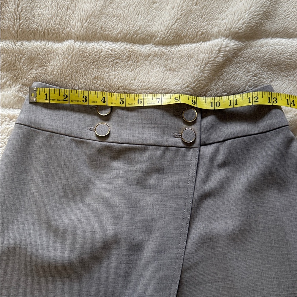 Club Monaco Yolande Wool Crossover Pants - Picture 10 of 16